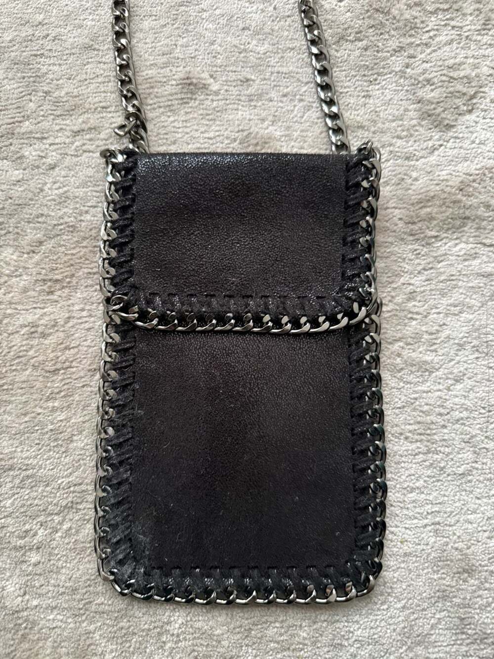 Falabella Style Black Phone Holder Bag